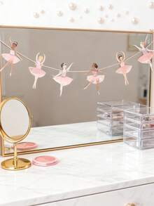 Bộ 12 món dây trang trí hình vũ công ba lê màu hồng, vòng hoa vũ công ba lê, cờ nơ trang trí, trang trí tiệc sinh nhật, vòng hoa chủ đề ba lê, trang trí tiệc cưới, trang trí tiệc mừng em bé, trang trí trong nhà/ngoài trời, trang trí Giáng sinh. - Nhiều màu - Xem 5