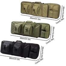 Outdoor Tactical Soft Gun Bag, Shooting Range Rifle Shoulder Bag, Sports Backpack, Fishing Gear Storage Bag, Hunting Carriage Handbag, Large Capacity Dual-Use Tactical Backpack - Màu Khaki - Xem 9