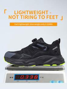 Dian Sen Christmas Gift Steel Toe Safety Shoes, Men's Work & Sports Shoes, Steel Toe Boots, Easy-To-Wear Work Safety Boots, Breathable Sports Work Shoes, Men's Boots, Work Safety Shoes, Men's Safety Boots, Anti-Crush Work Shoes, Steel Toe Shoes, Men's Work Boots, Anti-Puncture Safety Sports Shoes, Men's Safety Sports Shoes