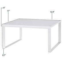 Kitchen Cabinets1 White Metal Kitchen Cabinet and Counter Top Organizer Shelf 13 inch wide 11 inch deepKitchen Cabinets - blanco - Ver 5