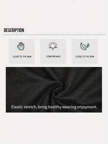 Camiseta Gráfica Y2K para Mujer - Estampado en Contraste SATAN LOVES YOU & por QUIÉN ERES - Top de Cuello Redondo y Manga Corta - 220g Ropa Casual Todo-Tiempo, Transpirable, Moda Cómoda - Negro - Ver 9