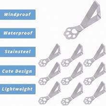 Tablecloth Clips - Silver - View 3
