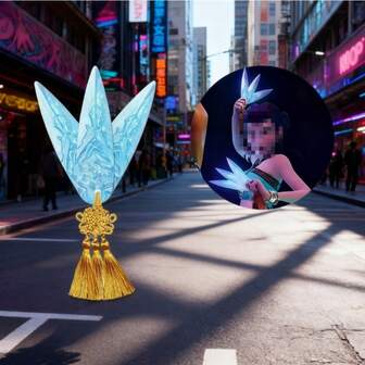 2025 年新款《女巫猎人》粉丝周边商品 - KPo Zoeer 塑料道具配件 - 生日、节日、圣诞节的完美礼物