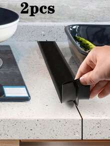 2/4 件有机硅耐高温厨房缝隙条、硅胶炉灶缝隙盖、耐油污燃气灶缝隙软密封条、硅胶缝隙塞厨房炉灶台面缝隙盖 - 柔性炉灶空间填充物、耐热烤箱缝隙填充物密封炉灶面与台面之间的缝隙、易于清洁的炉灶缝隙保护器（白色/灰色/黑色） - 彩色 - 查看 13