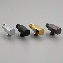 Mini Full Copper Water Angle Valve Single Cold Water Toilet Angle Valve In Gun Grey And Gold For Bathroom Bathroom Accessories Bathroom Tools