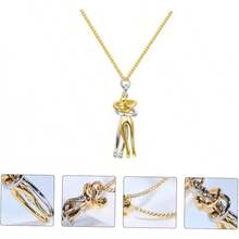 2 Piezas Collar de pareja Collar de collar de amor joyas abrazo amante collar joyería de la  collar de corazon para parejas collar de amante pareja abrazando collar - como se muestra x 2 piezas - Ver 2