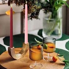 10 Inch Pink Gradient Taper Candles,Set Of 4 Tapered Candle, Tall Candlesticks,Conical Stick Candles,Less,For Home Dinner, Party, Wedding, Halloween, Christmas (Pink Series, 10inch){Inchcolor_nameinch:InchPinkseriesinch,Inchsize_nameinch:Inch10inchinch} - 粉紅色系列 - 查看 9