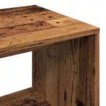 vidaXL Kleiderständer Altholz-Optik 80x40x110 Cm Holzwerkstoff - Giallo - Visualizzare 8