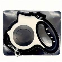 [Retractable Leash] LED Retractable Dog Leash | 1pc 16ft | Durable PVC | Adjustable, Built-In Light | Dog Leash For Small & Medium Dogs | Nighttime Walks & Jogs - Pink - View 7