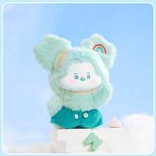 Miniso Série fantaisie nuageuse de Mickey Boîte aveugle en vinyle et peluche douce et amicale pour la peau. Détails exquis du costume de Mickey. Double usage pour porte-sac et collection. Convient comme cadeau de la Saint-Valentin (1 pièce livrée au hasard) - Multicolore - Voir 3