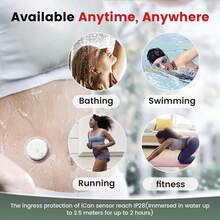 Sinocare 2pcs, 15-Day Continuous Glucose Monitoring System, ICan CGM - 2pcs - View 5