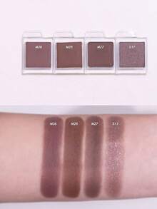 Rom&nd Romand Slide In 單色眼影 M25 CHOCO，絲滑易暈染粉質，透亮自然妝感，不掉粉持久，便攜式滑蓋盒適合旅行，適合新手日常使用，K-Beauty 韓系彩妝，Olive Young，禮物，1.8g/0.06oz - M25 CHUBBY CHOCO - 查看 2