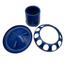 Universal Anti-Scatter Anti-Leakage Poultry Feeder, Automatic Chicken Duck Goose Quail Feeding Trough With Anti-Splash Design, Feed-Saving Feeding Tool Suitable For Various Poultry