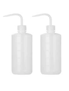 1-2 件 8.45/16.9 盎司塑料挤压瓶 - 冲洗瓶浇水工具、植物和花卉多肉植物浇水瓶（带塑料弯嘴）、盆栽植物尖嘴浇水瓶、纹身清洁瓶