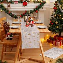 Kitchen Table Runners - Light Grey - View 4