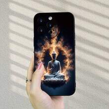 1pc Funda de Teléfono Móvil de TPU Mate Ojo de Ángel Negro de  Caliente para iPhone 15/15PLUS/15PRO/15PRO MAX/14/14PLUS/14PRO/14PRO MAX/13/13MINI/13PRO/13PRO MAX/12/12MINI/12PRO/12PRO MAX/11/11PRO/11PRO MAX/7/7PLUS/X/XR/XS MAX Y para la SERIE - Mezcla de colores - Ver 5