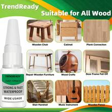 4PCS Heavy-Duty Metal Glue For Everything, Quick Drying For Shoes, Ceramics, Plastic, Wood, Metal, Clear & Waterproof, Super Glue Fuerte, Craft Glue, Wood Glue Fabric Glue, Plastic Glue, Rubber Glue - 4 件 - 查看 7