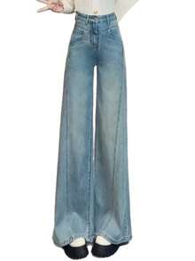 Women Jeans - Light Blue - View 9
