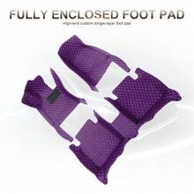 muchkey Car Floor Mats Fit For FFord Fusion 2012–2020 (Left-Hand Drive 5-Seater) Full Coverage All Weather Waterproof Auto Accessories Purple - 紫色 - 查看 8