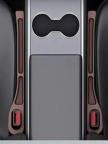 Car Seat Gap Filler Universal For Cars SUV Truck Fit Organizer Gap Blocker With Cell Phone And Lip Balm Organizer Fills The Gap Between The Seat And Console To Stop Items From Falling - Multicolor - View 7