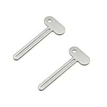 1/2/3pcs Portable Manual Toothpaste Squeezer, Tube Dispenser Tool, Toothpaste & Face Wash Squeezer, Bathroom Accessory Home Bathroom Decor Fall Decor Back To School - Silver - View 7