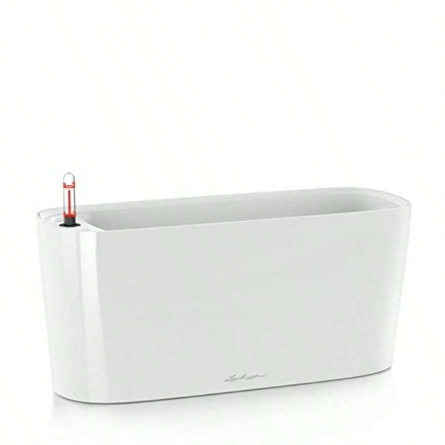 Delta 20 Self-Watering Planter High Gloss White - HighGlossWhite - View 1