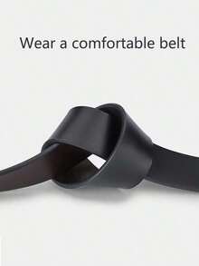 1pc Men's Belt, Fashionable & Versatile Black/Leisure & Business Gold/Youth & Middle-Aged Silver Belt, Suitable Daily Life, As A Boyfriends And Elders Summer, School Fall, Autumn, Halloween Autumn-Winter Accessories,Suitable Teens, Youth,Men,Casual, Outdoor, Athletic, Vacation, Graduation Gifts, Birthday, Daily Wear - 彩色 - 查看 9