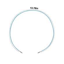 Precision Tools" Ergonomic Blue Interchangeable Knitting Needle Set, Includes Smooth Aluminum Circular Needles, Lightweight Connectors And Accessories, Blue Sewing Knitting Needles, Suitable For DIY Crafts And Beginner Christmas Gifts - 彩色 - 查看 25
