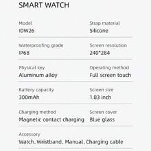 1.83" Unisex Smart Watch With Call Function, Sleep & Heart Rate Tracking, Remote Camera & Music Control, Compatible With IOS & Android, IP68 Waterproof, 100+ Sports Modes, Over 30 Days Battery Life - Multicolor - View 11