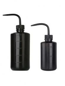 1-2 件 8.45/16.9 盎司塑料挤压瓶 - 冲洗瓶浇水工具、植物和花卉多肉植物浇水瓶（带塑料弯嘴）、盆栽植物尖嘴浇水瓶、纹身清洁瓶