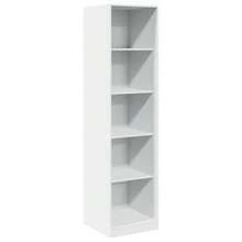 vidaXL Kleiderschrank Weiß 50x50x200 Cm Holzwerkstoff - White - View 2