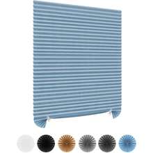 Window Blinds Cordless No Drill Cut To Size Clip On Stick On Self Adhesive Temporary Blinds Pleated Paper Blinds For Windows Doors Shades For Home Nursery Bedroom Kitchen Bathroom - Multicolor - View 2