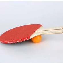 一套包含2支乒乓球拍和3个乒乓球，适合初学者、健身、休闲、运动训练，是馈赠佳品，颜色和款式随机。 - 彩色 - 查看 4