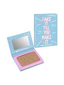 MISSLYN-FAKE IT TILL YOU MAKE IT 古铜修容粉，My Sparkly Secret 古铜修容粉，古铜粉，哑光古铜粉，高显色度，质地细腻柔滑，带镜子，面部轮廓修容古铜粉，持久妆效，轻盈透气，易于涂抹，纯素配方，无动物实验 - #2 - 查看 7