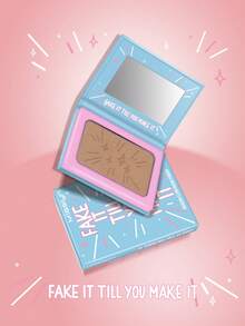 MISSLYN-FAKE IT TILL YOU MAKE IT 古铜修容粉，My Sparkly Secret 古铜修容粉，古铜粉，哑光古铜粉，高显色度，质地细腻柔滑，带镜子，面部轮廓修容古铜粉，持久妆效，轻盈透气，易于涂抹，纯素配方，无动物实验 - #2 - 查看 6