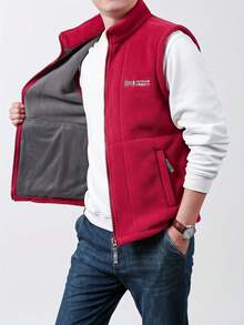 Men Vests - الأحمر - مشاهدة 4