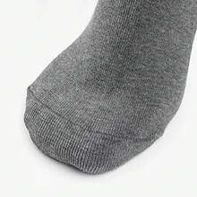 6 Pairs Men's Dress Crew Socks Cotton Comfortable Casual Soft Socks Size 10-13 - màu đen - Xem 2