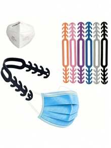 4/8pcs Mask Ear Protector, Adjustable Mask Extender Ear Saver Clips, Adult Mask Strap Holder, Non-Slip, Pain Relief