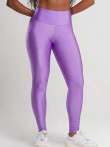 Women Sports Leggings - Màu Lilac Tím - Xem 1