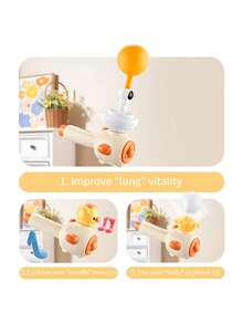 三合一漂浮吹球互动派对游戏 - 趣味肺部训练游戏，适合派对和团体活动 - 彩色 - 查看 5