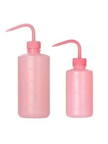 1-2 件 8.45/16.9 盎司塑料挤压瓶 - 冲洗瓶浇水工具、植物和花卉多肉植物浇水瓶（带塑料弯嘴）、盆栽植物尖嘴浇水瓶、纹身清洁瓶