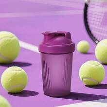 400ml/16oz Protein Powder Shaker Bottle With Mixing Ball, Leak-Proof, Suitable For Gym, Workout, Smoothie Blending (Pink/Pink Bottle, 16oz-400ml-1pc) - Multicolor - View 8