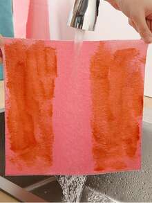 1卷可重复使用的撕取式清洁布，超细纤维清洁湿巾，洗碗布，可水洗且节省空间的设计 - 兼容纸巾架，适用于厨房、浴室、洗碗、多用途，是家庭、办公室和餐厅使用的理想选择 - 是纸巾、洗碗布、可重复使用的纸巾、清洁抹布、清洁用品的经济替代品。