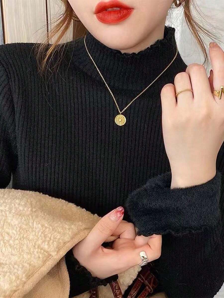 Women Sweaters - Black - View 1