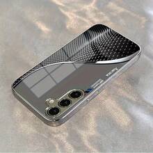 Premium Gray Gradient Business Design Phone Case For Samsung Galaxy S25/S25+/S25 Ultra/S24/S24+/S24 FE/S24 Ultra/S23/S23+/S23 Ultra/S22/S22+/S22 Ultra/S21/S21 FE/S21 Ultra/S20/S20 FE/S20+/S20 Ultra/A73/56/55/54/53/52/51/42/33/32/23/22/14/12 - 15 Models Available - 銀色 - 查看 3