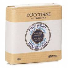 L'Occitane Shea Butter Extra Gentle Soap - Milk 100g/3.5oz - Trong sáng - Xem 1
