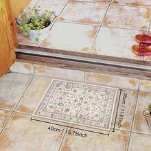 Printed Indoor Boho Area Rug - Non Slip, Ultra Thin, Super Strong, Printed Rug - Home Decor For Entryway, Bedroom, Living Room - 78.74X118.11in