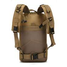 Waterproof Tactical Military Assault Backpack For Men And Women, Durable And Durable. - màu đen - Xem 3