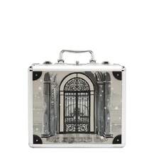 Estuche maletín para maquillaje NicoleLee print Moda - Gris - Ver 4