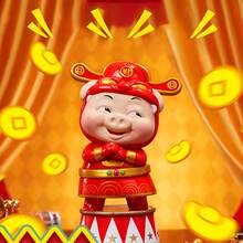 Miniso GG Bond Classic Blind Box Diverse Shape Design + Exquisite Craftsmanship PVC Material Figure Play Collection / Desktop Ornament / Must-Have For Blind Box Enthusiasts With Both Ornamental And Interesting Features (1 PC Random Delivery)